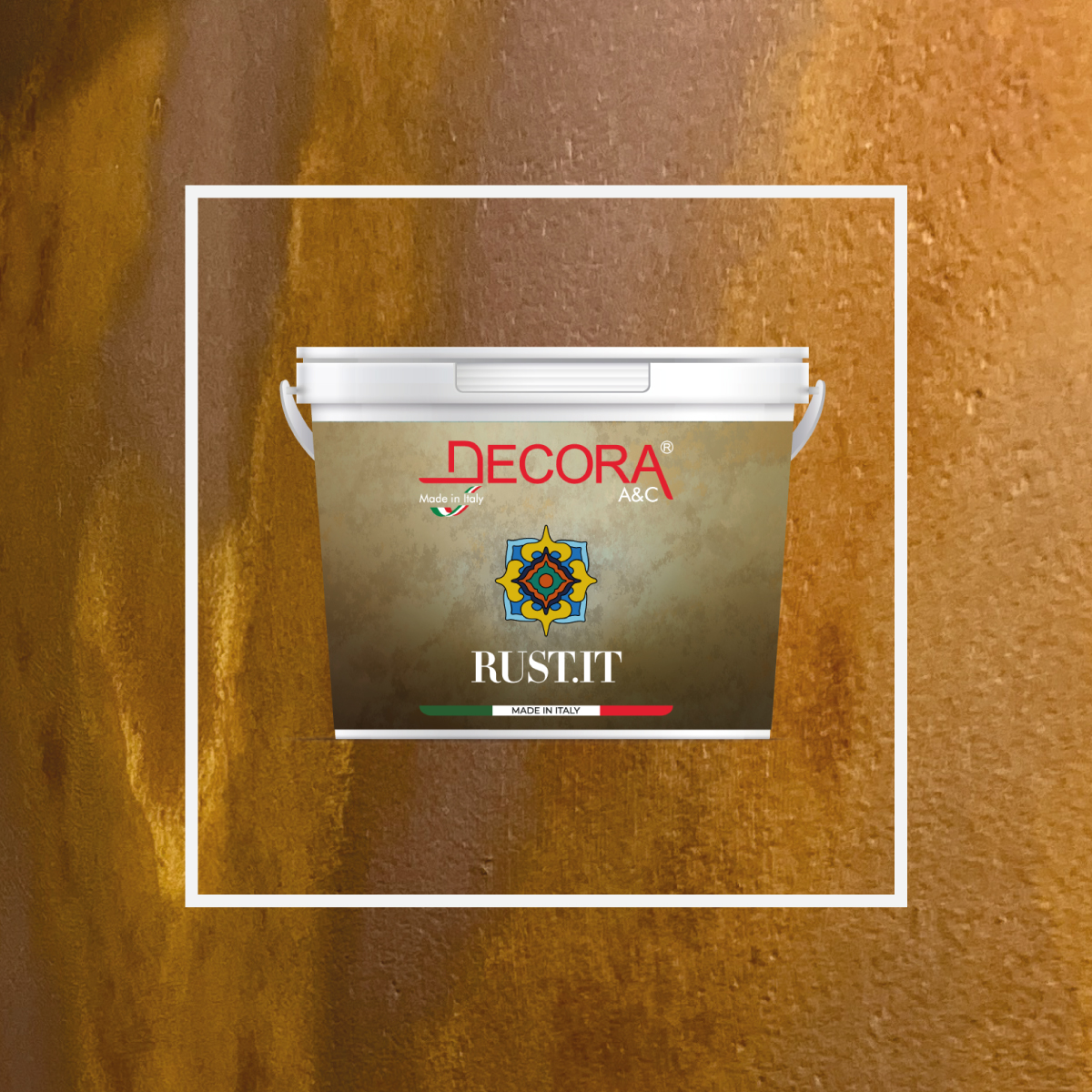 Decora Rust IT (găleată 1 kg)